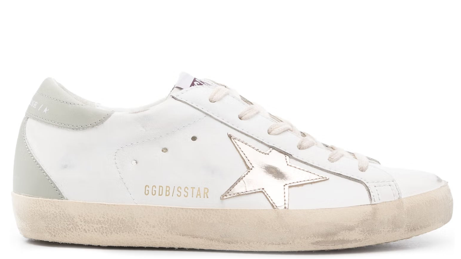 Golden Goose Super-Star White Platinum Grey (Women's)