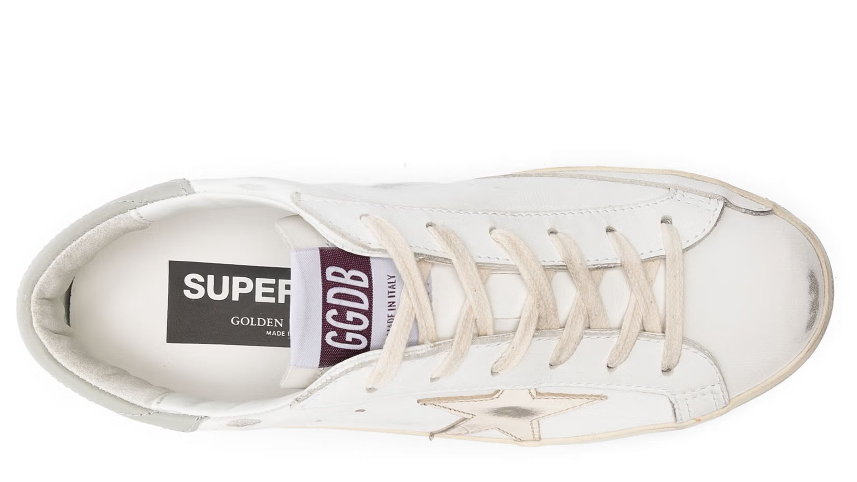 Golden Goose Super-Star White Platinum Grey (Women's)