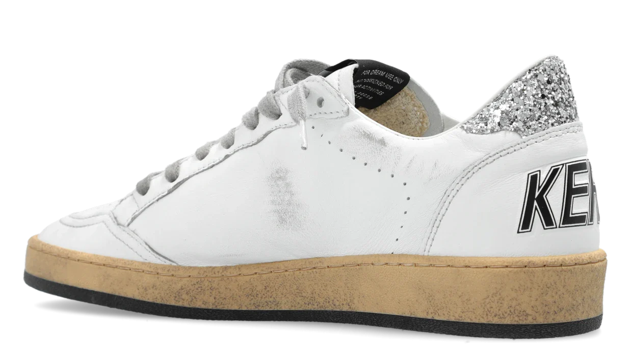 Golden Goose Ball Star Nappa White Silver (Women's)