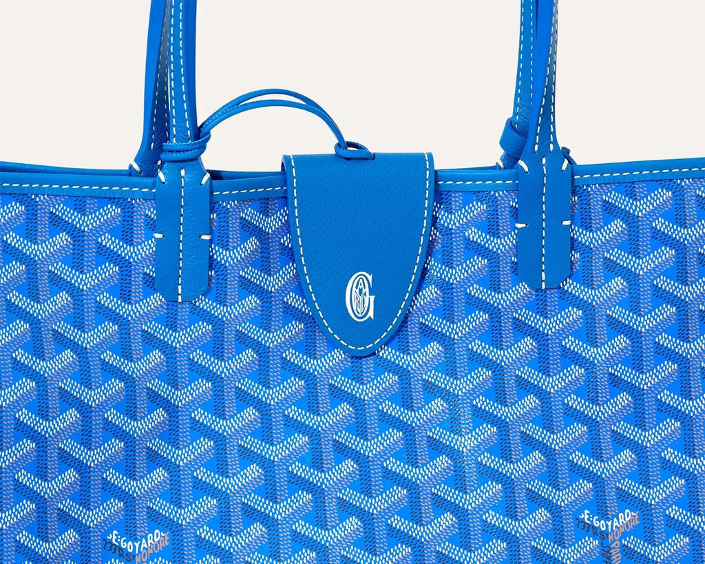 Goyard Saint Louis Tote PM Green Sky Blue