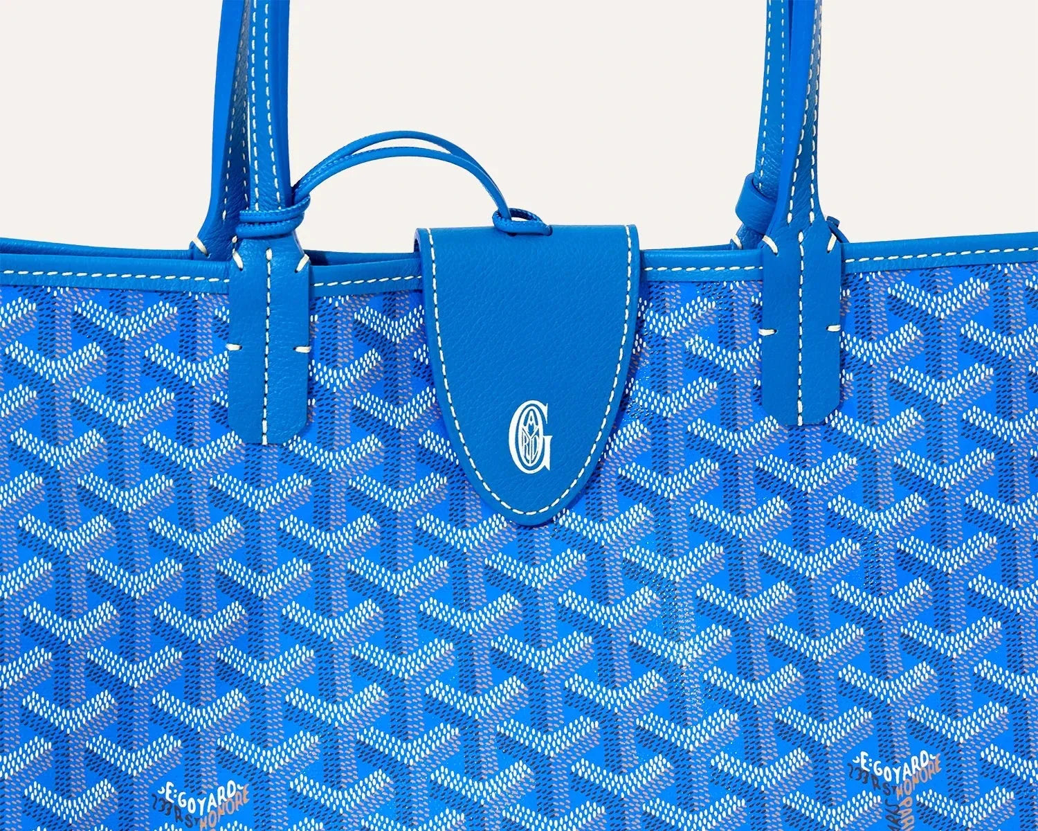 Goyard Saint Louis Tote PM Green Sky Blue