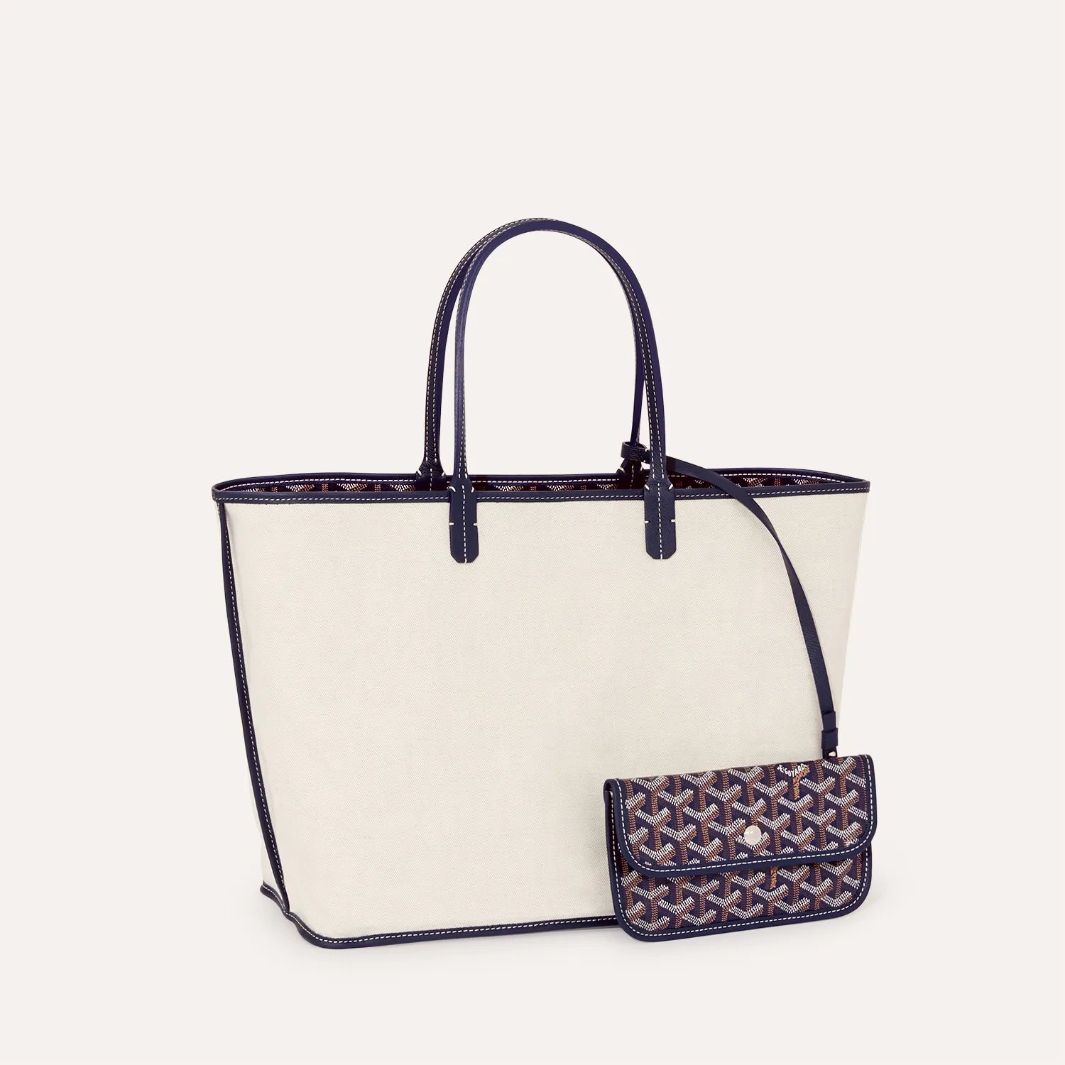 Goyard Saint Louis Tote PM Navy Blue
