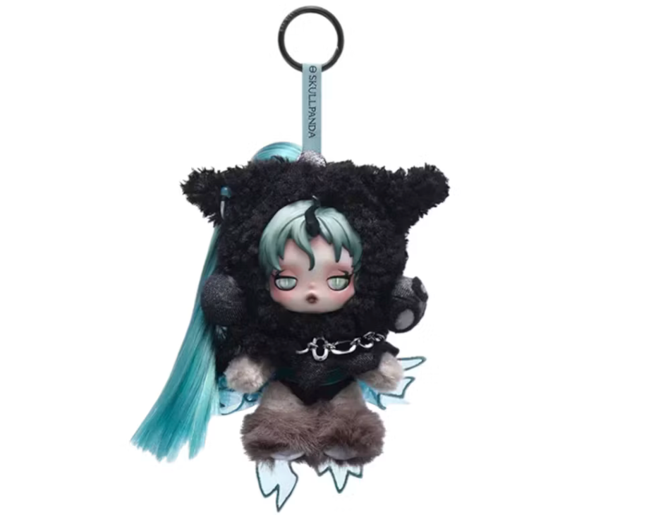 Pop Mart Skullpanda x My Little Pony Series Queen Chrysalis Plush Doll Pendant (Secret Edition)